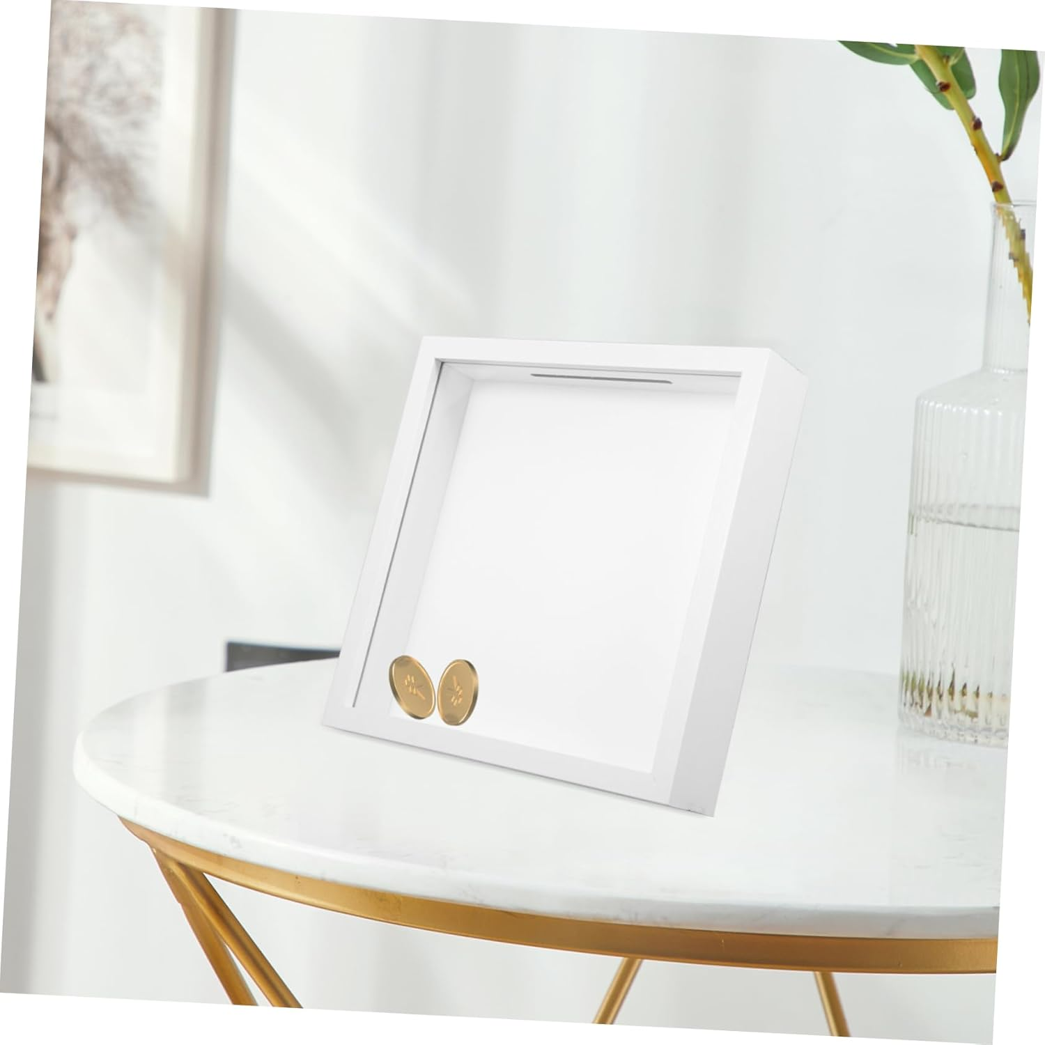 Vaguelly Unique Keepsake with Transparent Window Adventure Archives Holder for Concert Tickets Travel Memories Elegant Coin Display Container image number 4