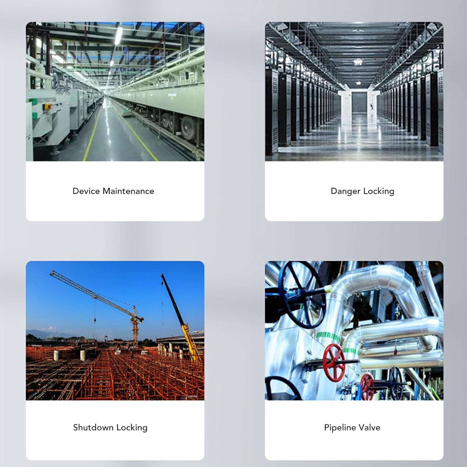 Lockout Tagout Group Lock Box, Portable Safety Group Padlock Box, Premium Loto Group Box, for OSHA Compliant Group Loto Procedures, 14 Padlocks Capacity(Red) image number 4