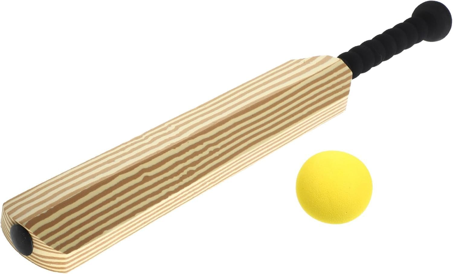 Cricket Bat Interactive Cricket Set Ball Cricket Bat Foam Padded Cricket Bat Indoor Balls for Home Beach Backyard (With Ball) image number 4