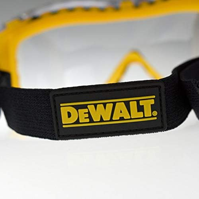 Dewalt Concealer anti Fog Goggles DPG82-11 - Rubber Sealed Safety Goggles - Protective Goggles with Fog Control and 99% UVA/UVB Protection image number 1