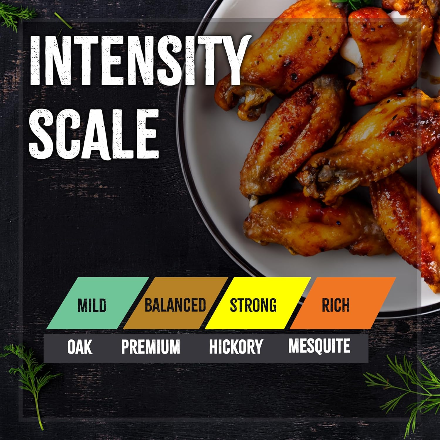 Kona Wood Pellets Intended for the Ninja Woodfire Grill, 12 Single-Use Pouches (4 Flavors)