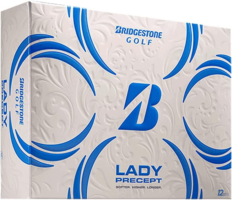 Golf Balls, 2021 Lady Precept Pink, Rubber