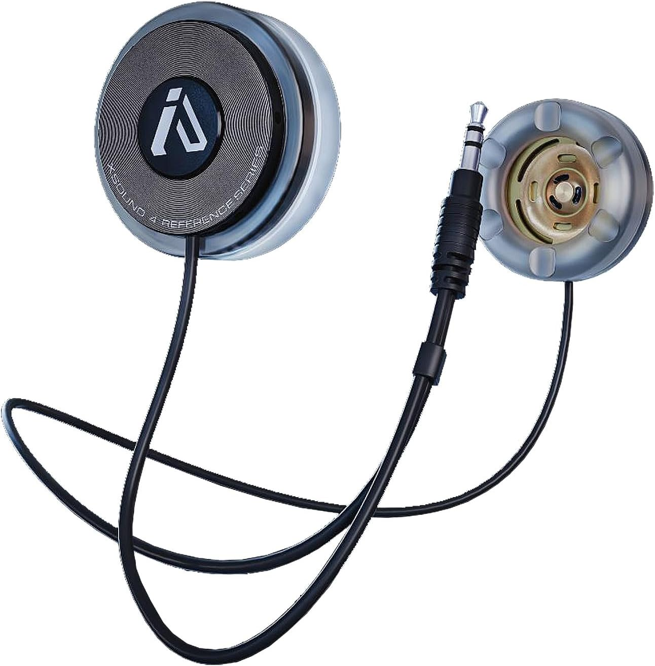 High Def Xsound 4 Helmet Speakers - Motorcycle Snowboard Helmet Speakers - Works with Most Comms with Earbud Ports &ndash; Includes Accessories for Install image number 1