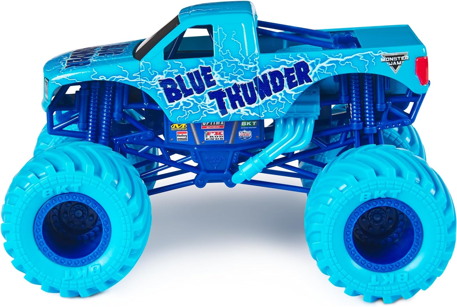 Monster Jam, Official Blue Thunder Monster Truck, Collector Die-Cast Vehicle, 1:24 Scale, Kids Toys for Boys and Girls Ages 3 and Up image number 2