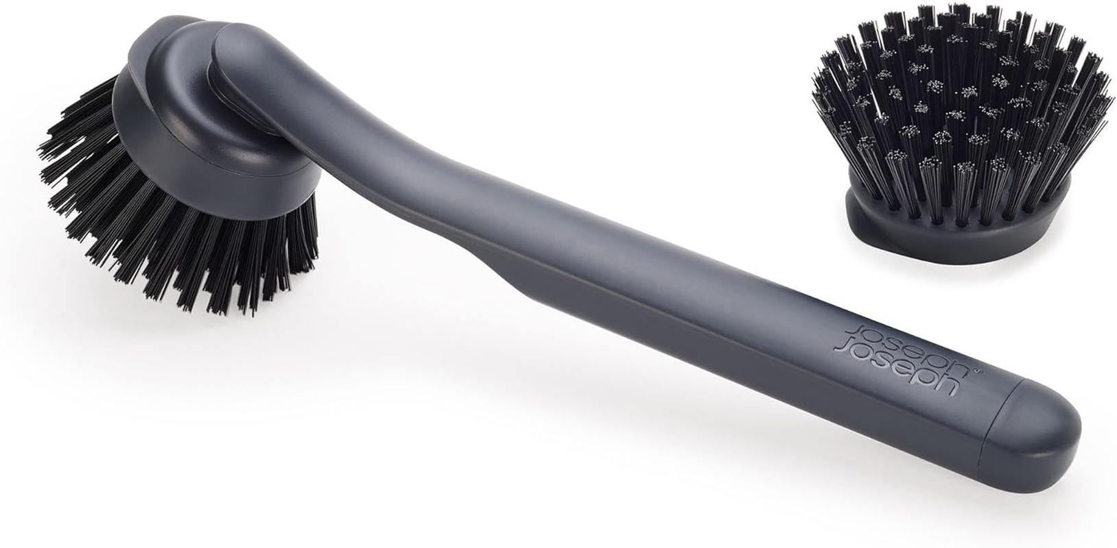 Joseph Joseph Sinktech Dish Brush with Replacement Head, Durable Bristles, Pan Scraper, Easy to Replace image number 1
