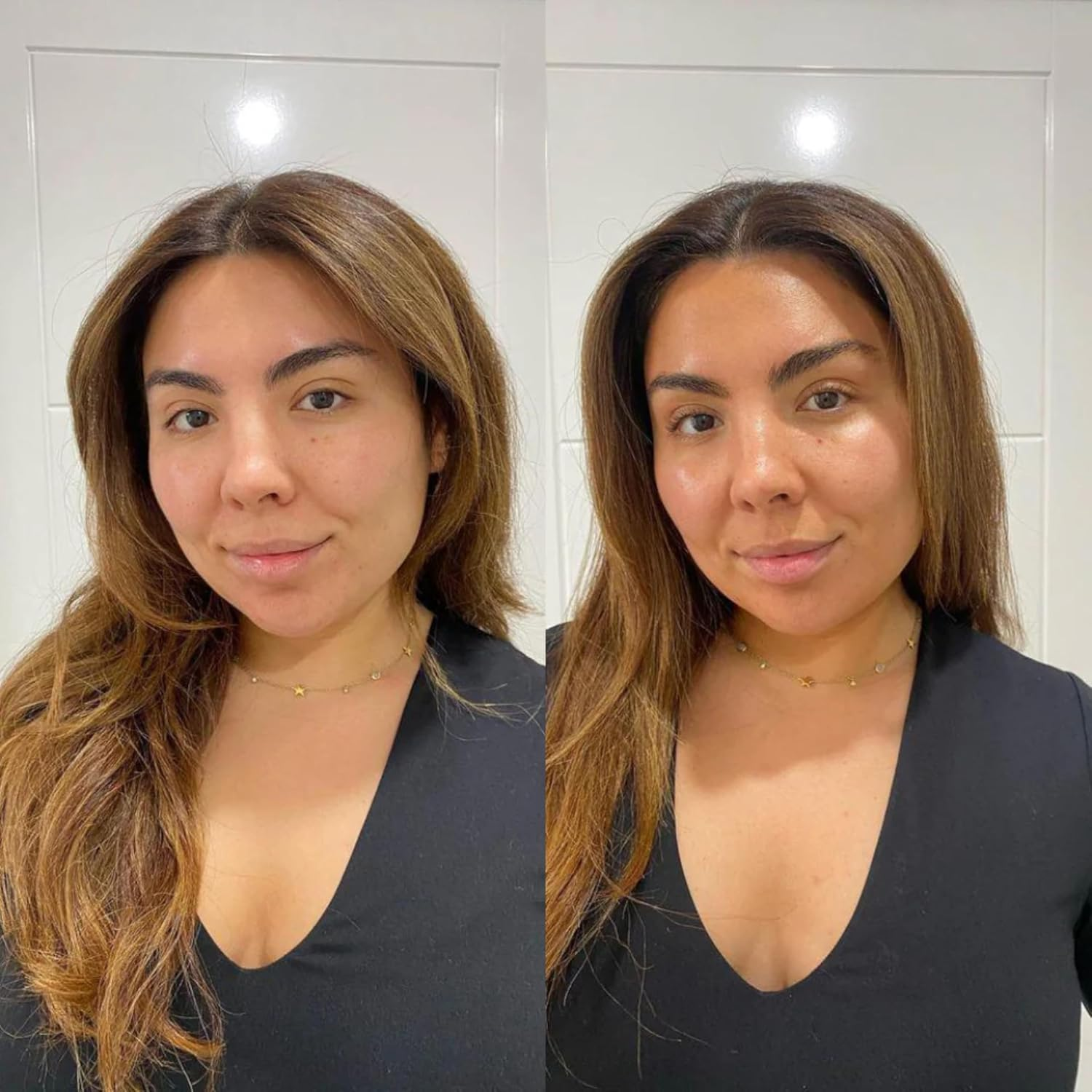 Skinny Tan Face Tan Notox Moisturising Face Tanning Drops - Gradual Fake Tan Face Serum with Vegan Collagen, Cruelty-Free, Paraben Free & Vegan Skincare - Dark Self Tan, 30Ml image number 1