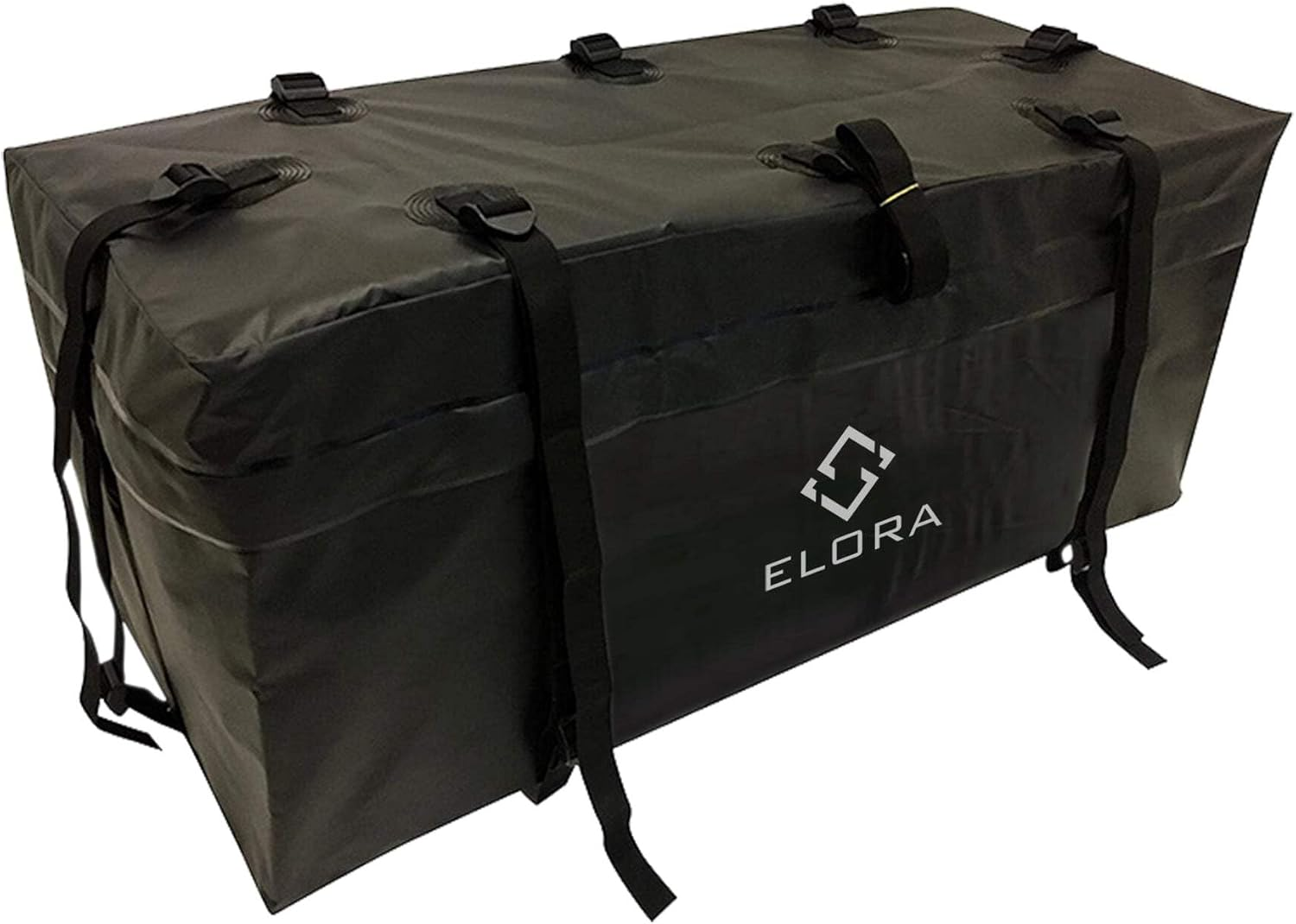 Elora 500Lbs Folding Hitch-Mount Carrier Cargo Luggage Basket Rack Travel Bag image number 4
