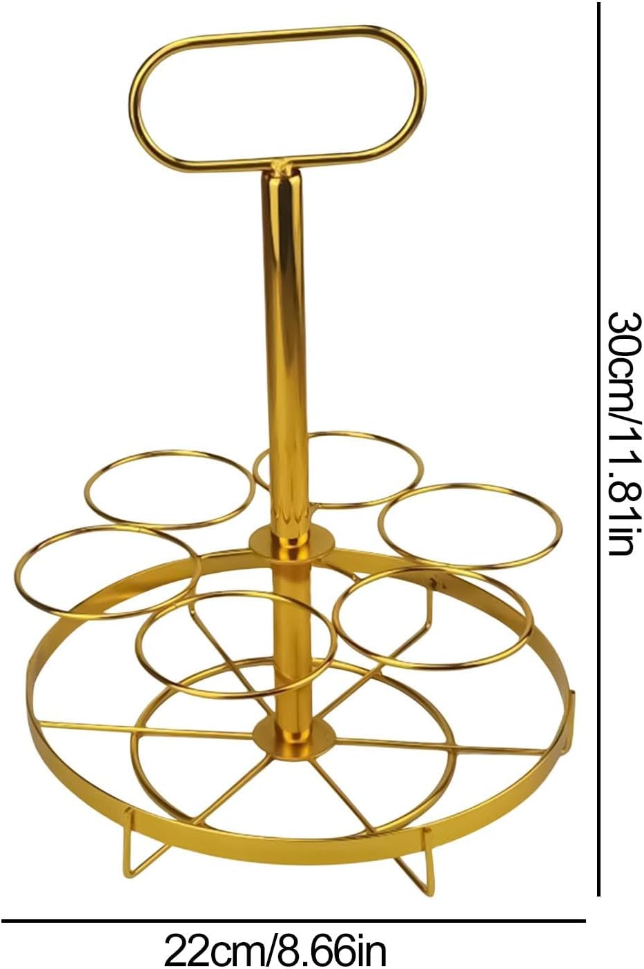 Beer Rack, Wine Rack &ndash; Drink Organizer for Pantry, Drink Stand, Wine Hand Basket for Restaurants, Nightclubs, Dance Parties