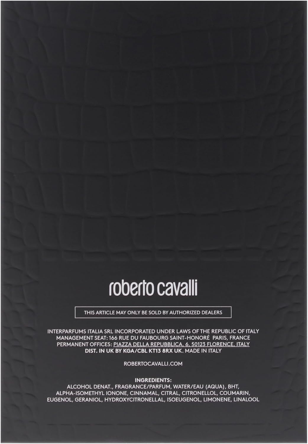 Uomo by Roberto Cavalli for Men - 3.4 Oz EDT Spray