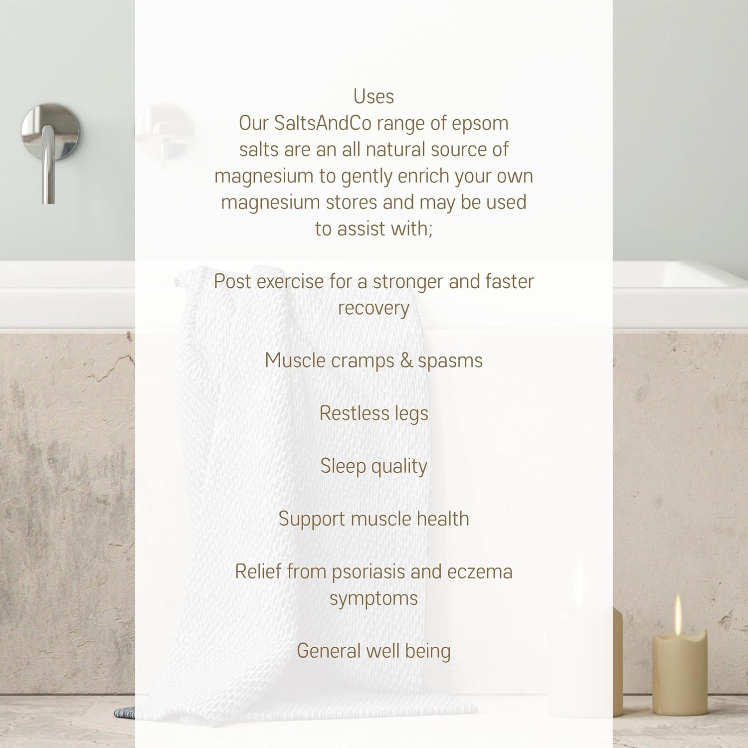 Salts & Co Master Scent Daylesford for a Day Bath Salt 1KG image number 2