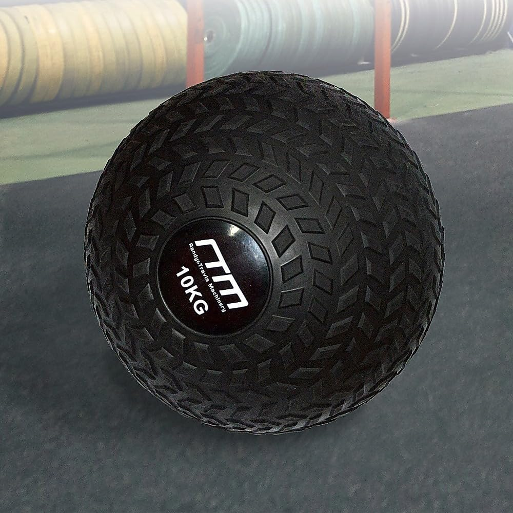 10Kg Non-Bounce Tyre Thread Slam Ball Dead Ball Medicine Ball for Gym Fitness MMA Volleyball Sports Core Strength Circuit Training Strength and Endurance Training Weights Exercise Workout image number 4
