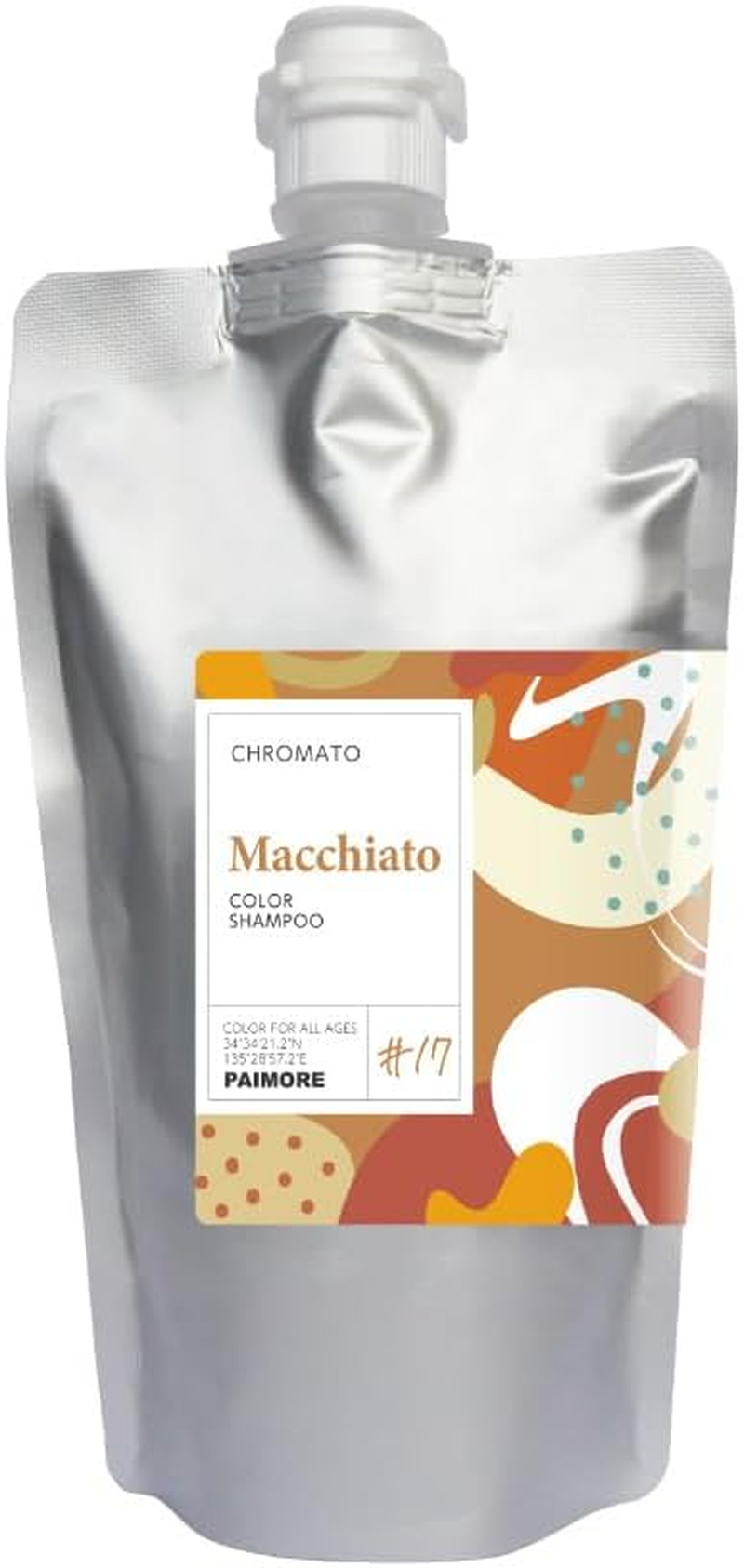 [Salon Exclusive] Chromato Color Shampoo (Mchiato) Large Capacity 10.1 Fl Oz (300 Ml)