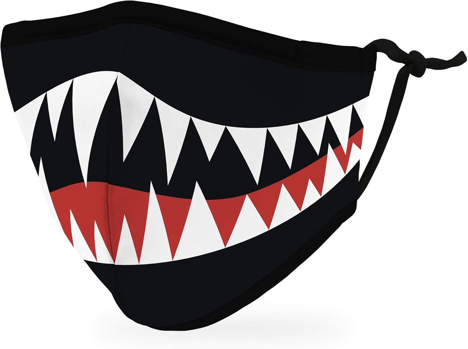 Weddingstar Kid'S Washable Cloth Face Mask Reusable and Adjustable Protective Fabric Face Cover W/Dust Filter Pocket - Mermaid Scales