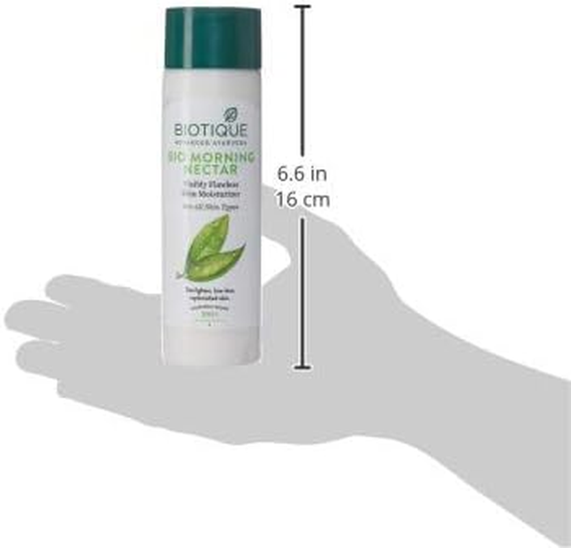 Biotique Bio Cucumber Pore Tightening Toner, 120Ml and Biotique Morning Nectar Flawless Skin Lotion for All Skin Types, 190Ml (Pack of 2) image number 4