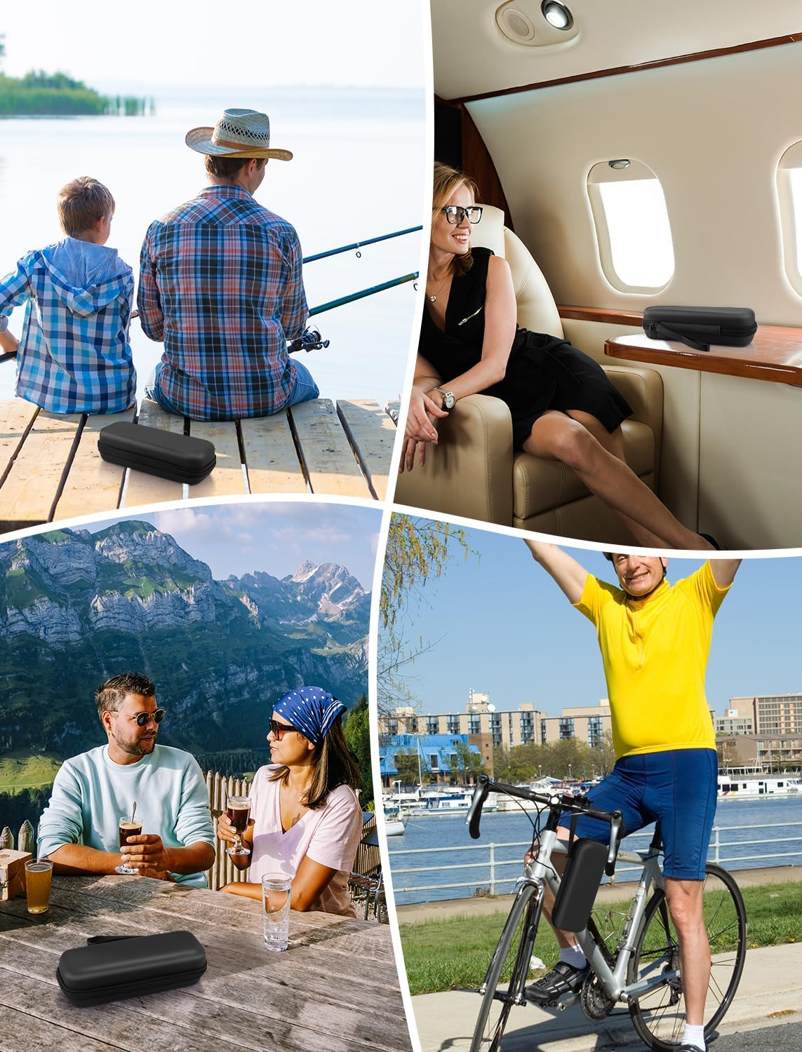 Iesooy Insulin Cooler Travel Case : Portable Insulin Pen Case with 2 Reusable Ice Packs, Diabetic Travel Case Medicine Cooler Travel Case image number 3