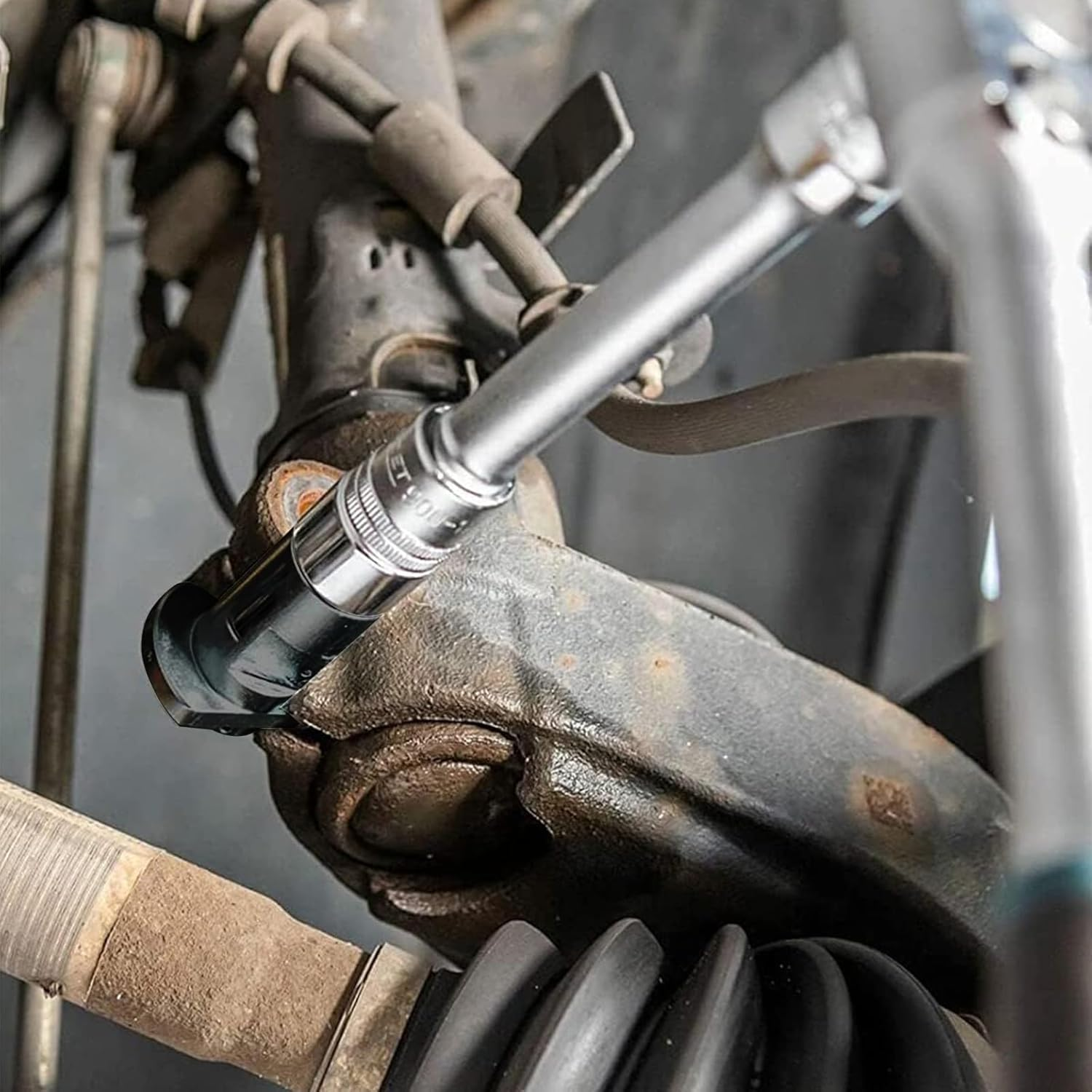 Strut Spreader Tool, Universal Insert Wheel Bearing Tools, 5.0-11.5Mm Dismantle Suspension Spreader Wheel Bearing Housing, Car Strut Shock Absorber Remover Suspension Tool for Car image number 4