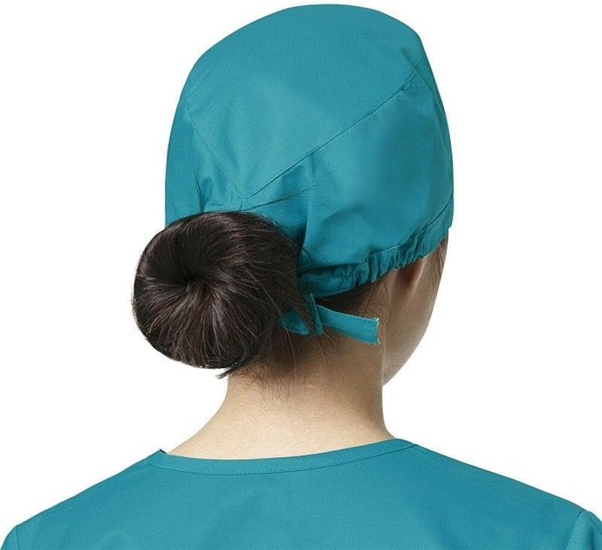 AIMALL 100% Cotton Surgical Scrub Cap Hat Unisex Surgerytheatre Doctor Nurses Solid - Adjustable Hat for Doctors, Nurses, and Theatre Staff - Durable & Breathable