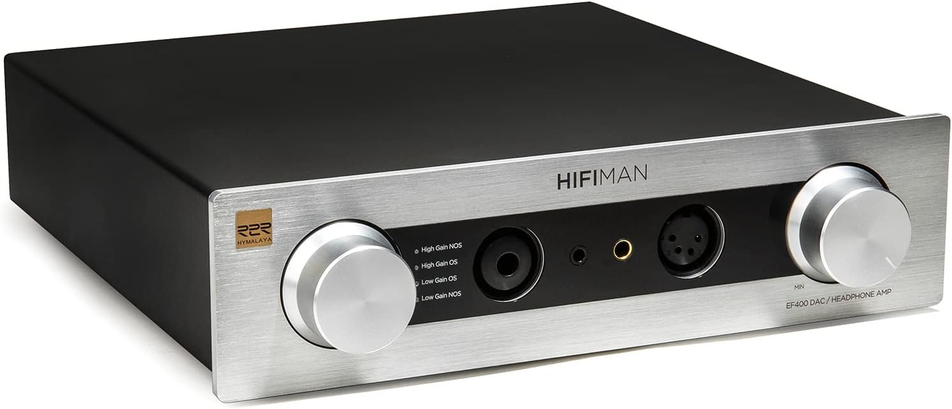 HIFIMAN EF400 Desktop Balanced Headphone DAC& Amplifier with Himalaya R2R DAC, 3.5/4.4/6.35Mm Output for Home Audio, Silver image number 2
