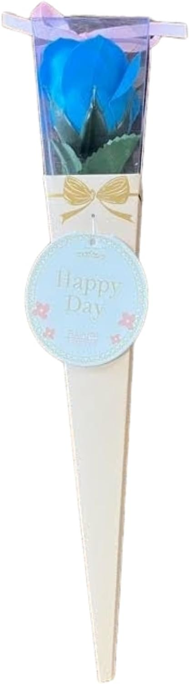 Q-FLA Bath Salt, Soap Flower, Kelee Bouquet, Mini 20, Blue, Gift, Birthday