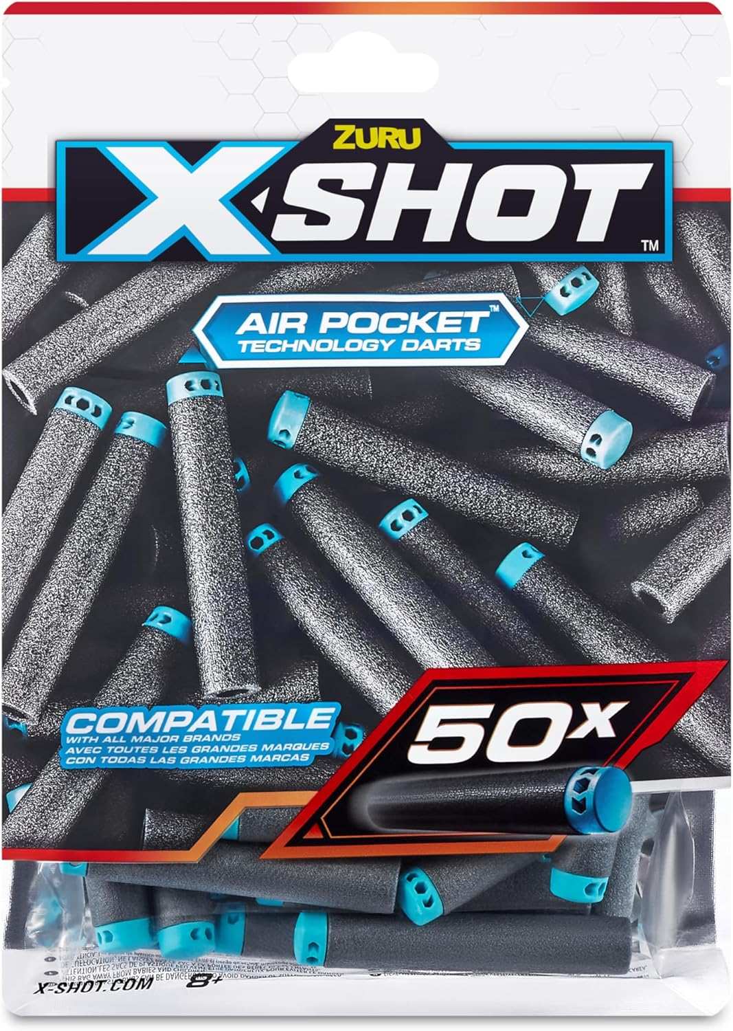 Zuru XSHOT 50Pk Elite Dart Refills image number 2