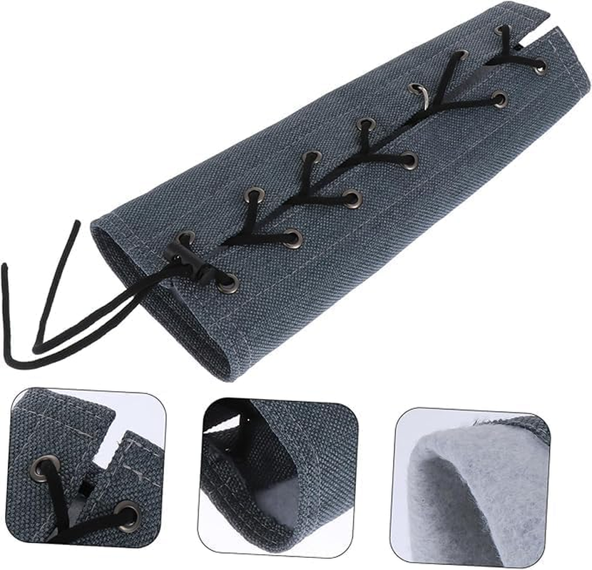 1Pcs Wezxrauo Parrot Arm Protector Sleeve - anti Scratch & Poop Guard for Bird Training and Handling, Comfortable Skin-Friendly Cloth Pad, Reusable Wristband Protective Wear for Pet Parrot image number 5