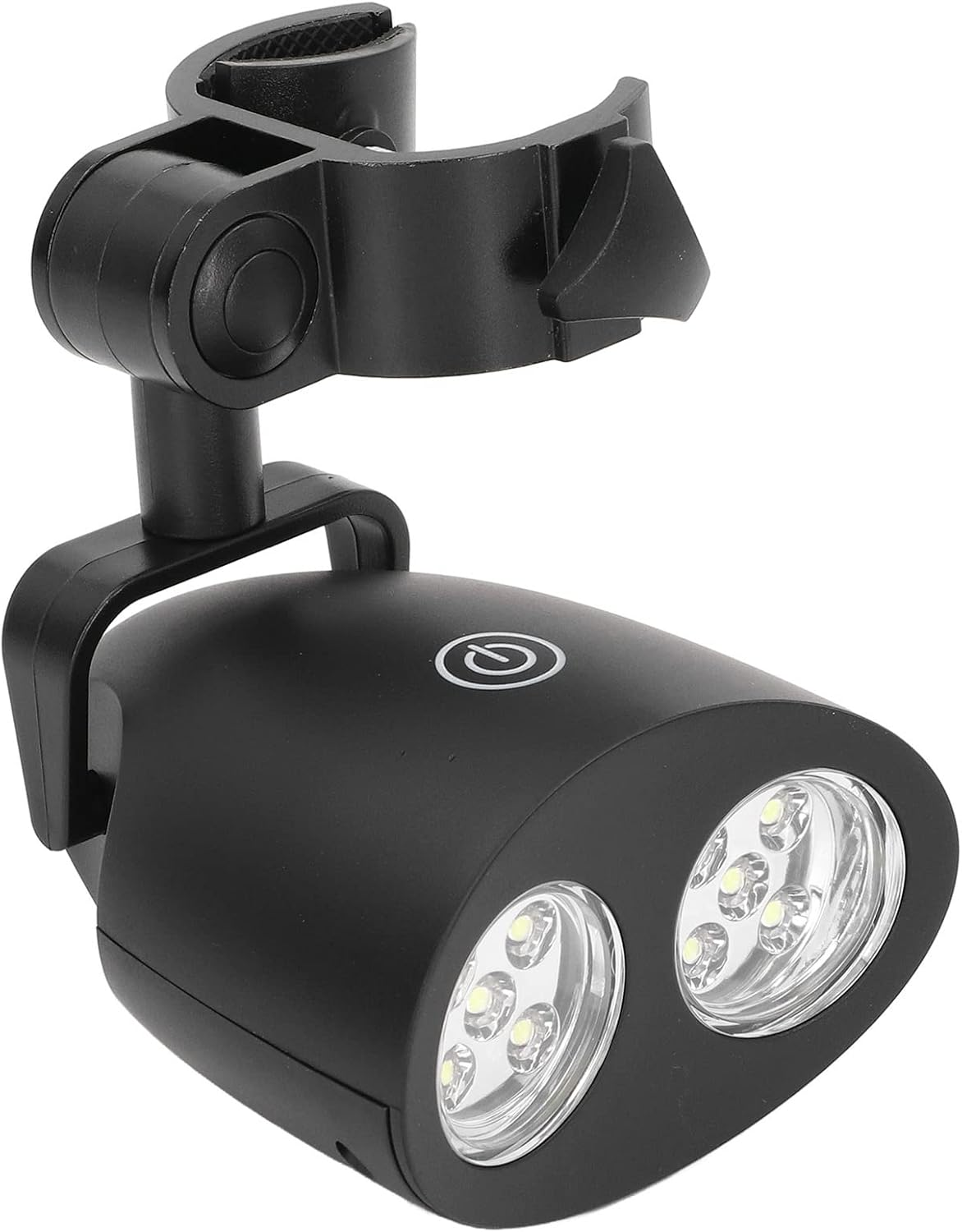 Omabeta LED Grill Light, Adjustable C-Clamp Design with Touch Switch, High Brightness LED for Outdoor BBQ Cooking Camping, 10 Beads 3 Modes ABS Material, Battery Powered Light Lamp image number 2