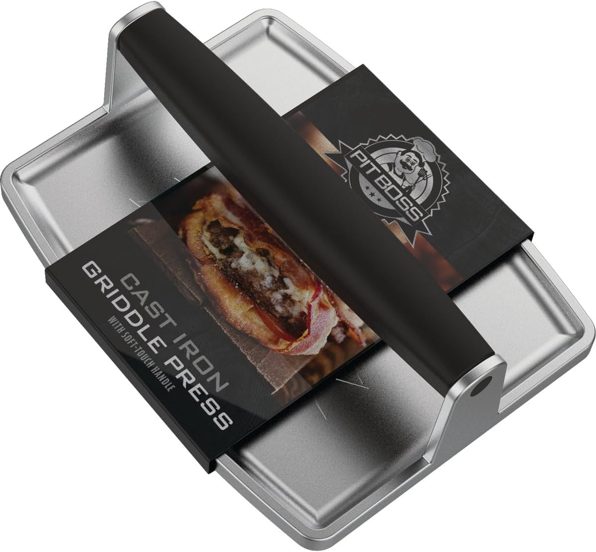 PIT BOSS 40431 Griddle Press, Silver