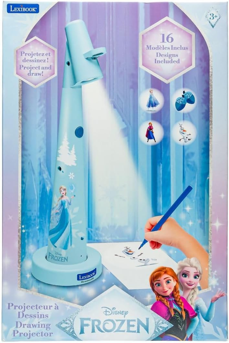 Lexibook, Disney Frozen CRP10FZ Blue White Drawing Projector image number 4