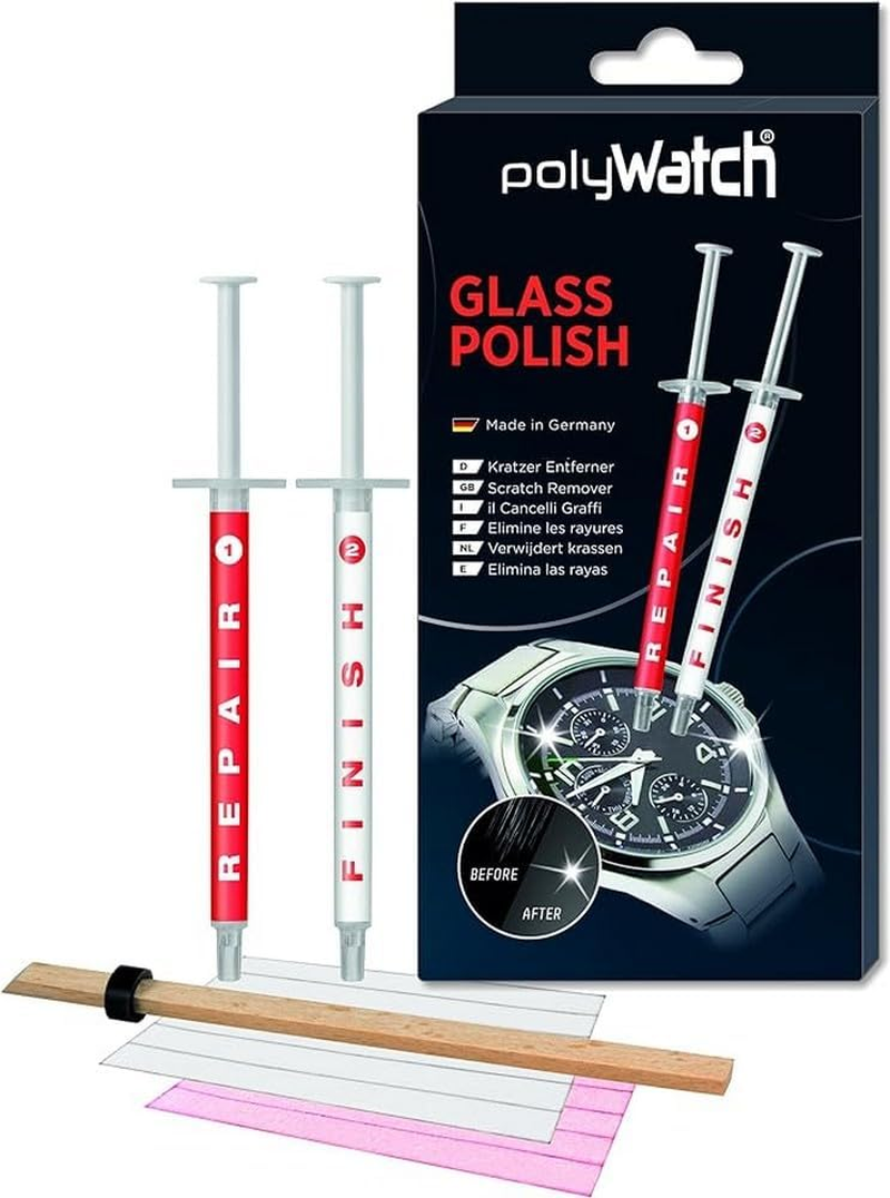 Unbekannt Polywatch Glass Polish Glass Polish Scratch Remover Watch Glass Scratch Remover, 1 Count (Pack of 1) image number 5