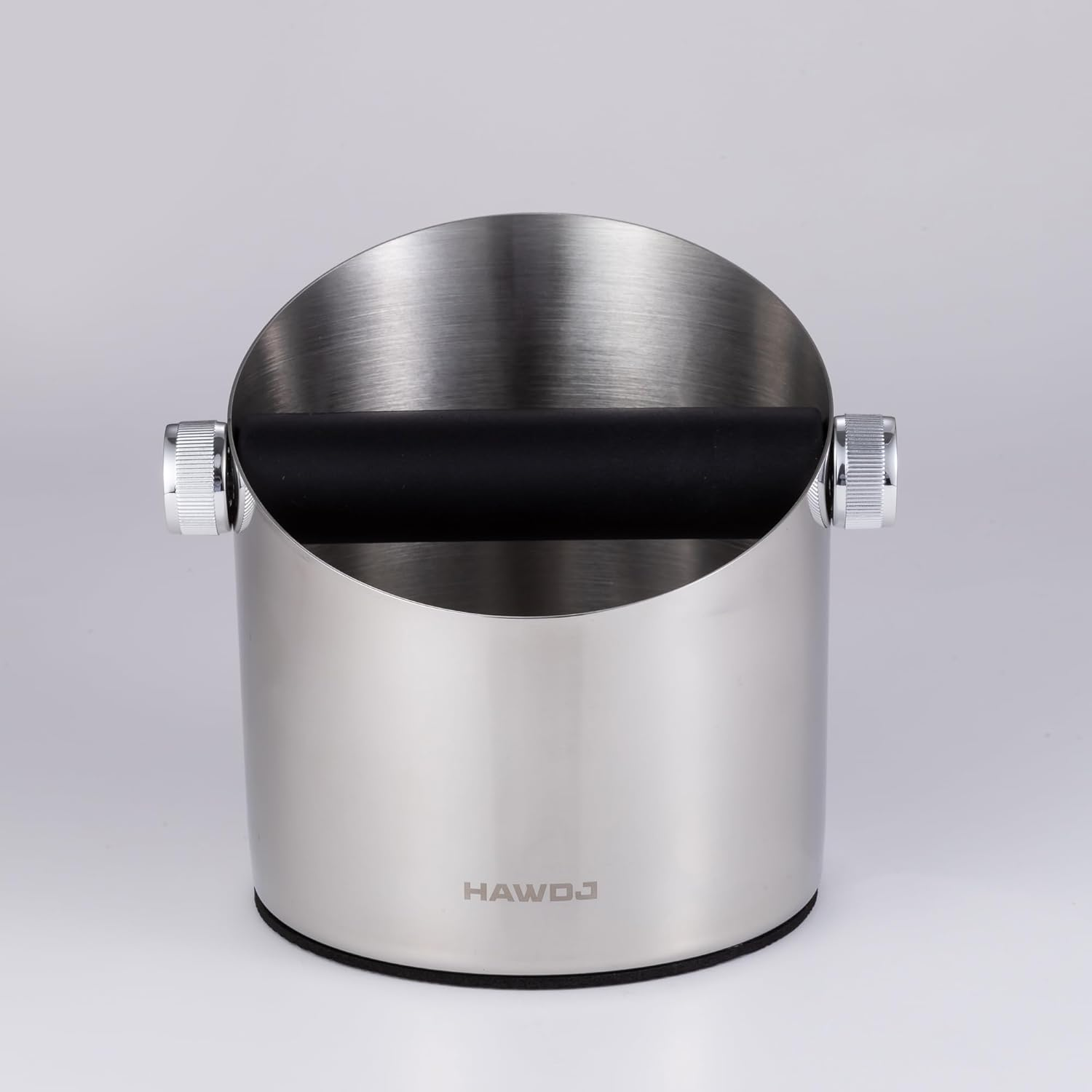 HAWDJ Stainless Steel Knock Box - Elevate Your Espresso Grounds Disposal in Style image number 3