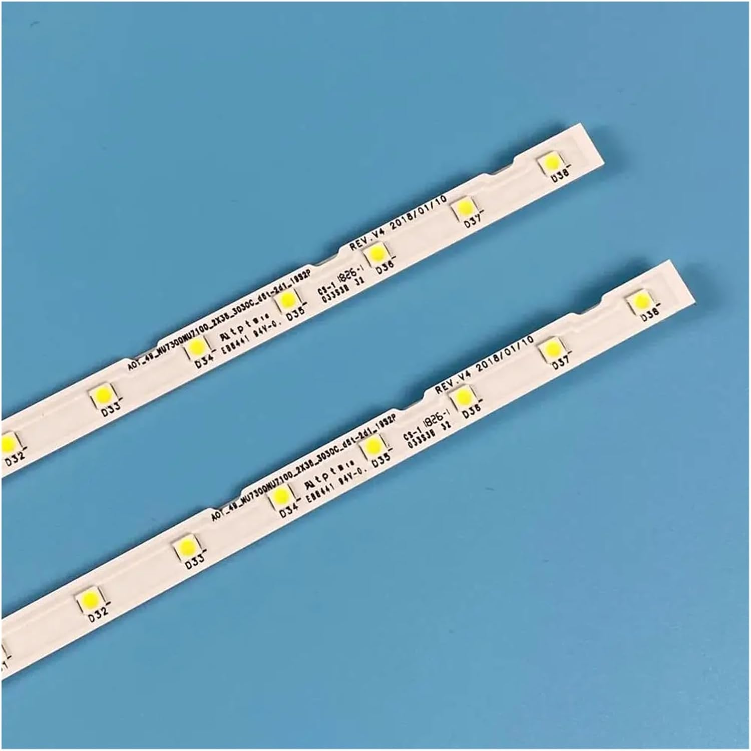 For Sam-Sung UE49NU7105 UE49NU7670U UE49NU7302K UE49NU7300W UE49NU7670U UE49NU7502U UE49NU7105K LED Backlight Strip