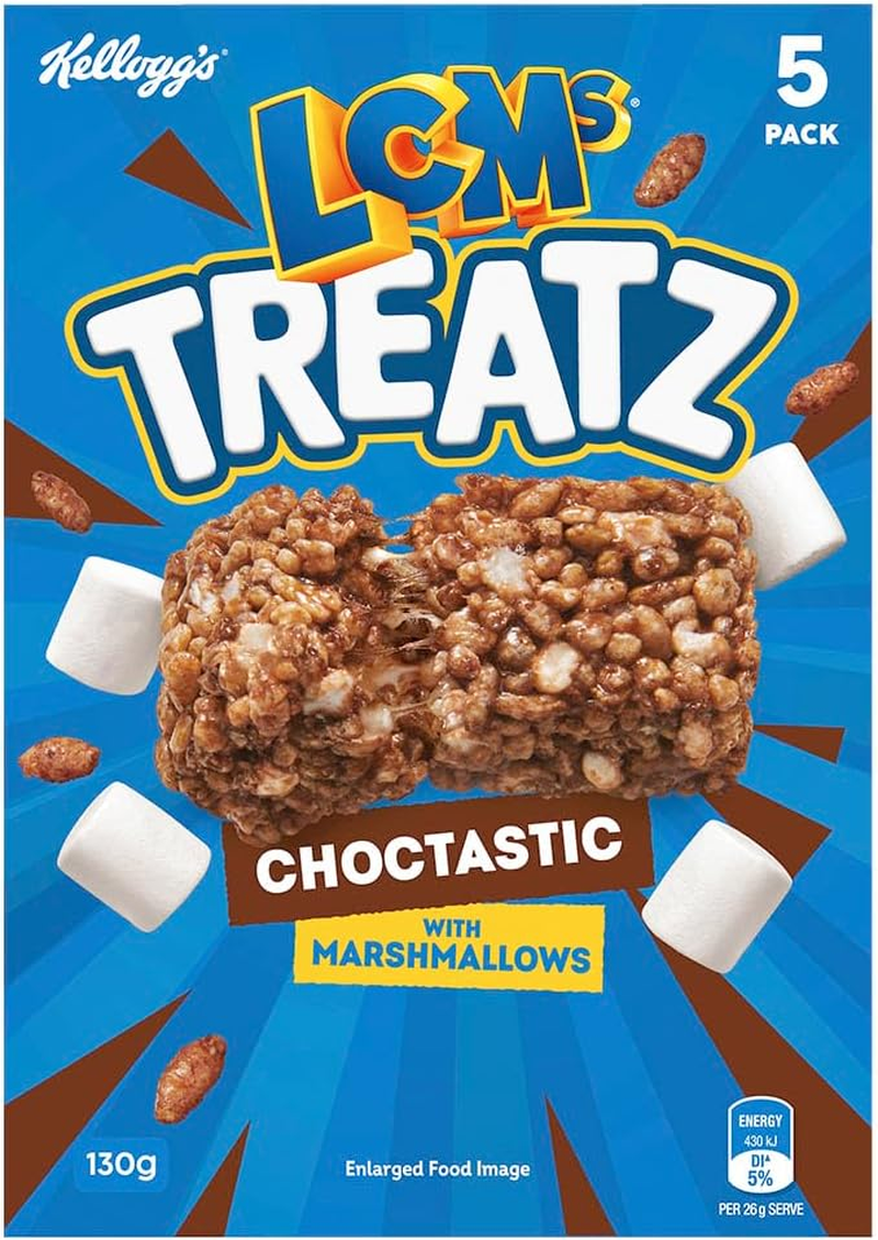 Kellogg'S Lcms Treatz Chocolate Snack Bars, 5-Pack (5X26G) image number 1