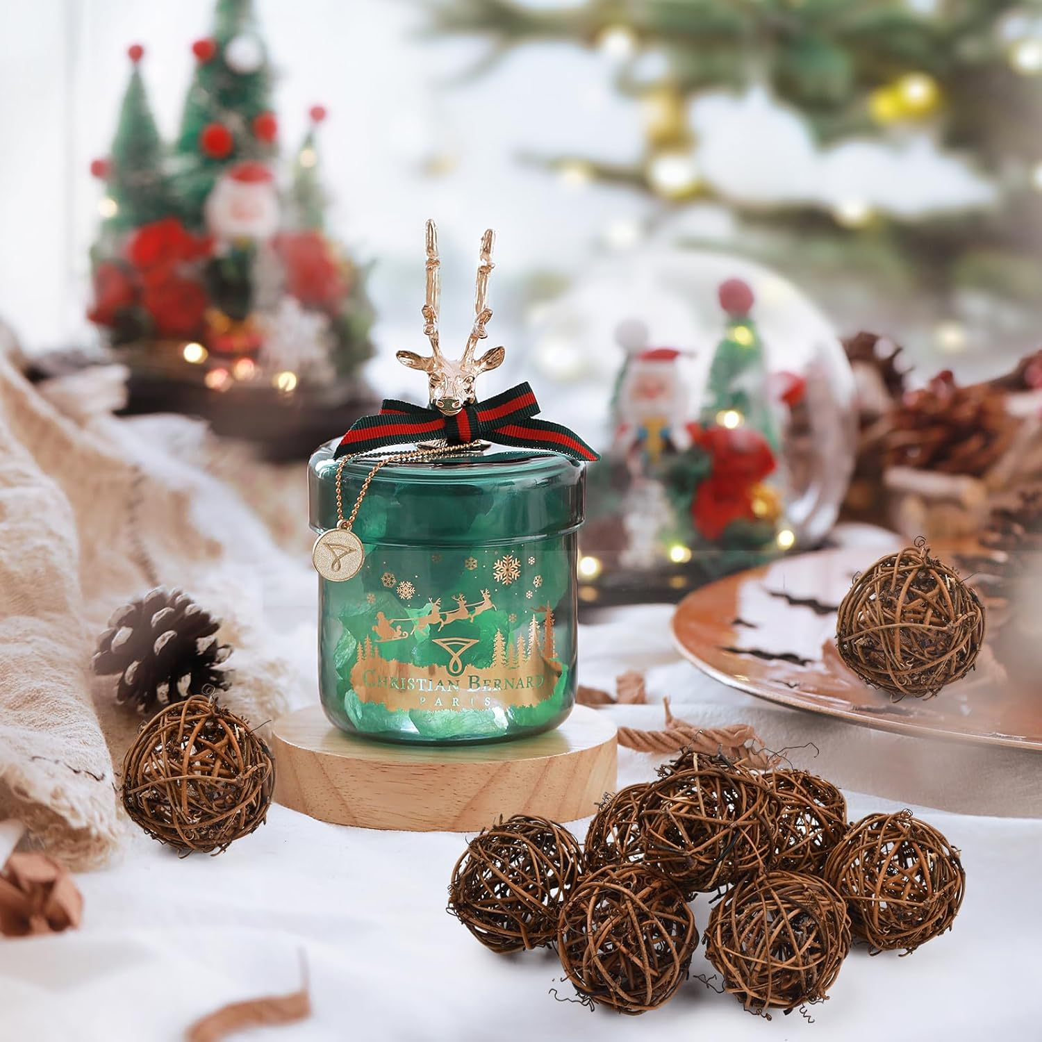 Hoxfly Chew Balls Set, 9 Pieces Willow Ball Toy for Small Animals, 6 Cm Grass Toy for Rabbit Hamster, Bird Chew Toy, Treats Braided Straw Toy for Small Animals, Parrot image number 6