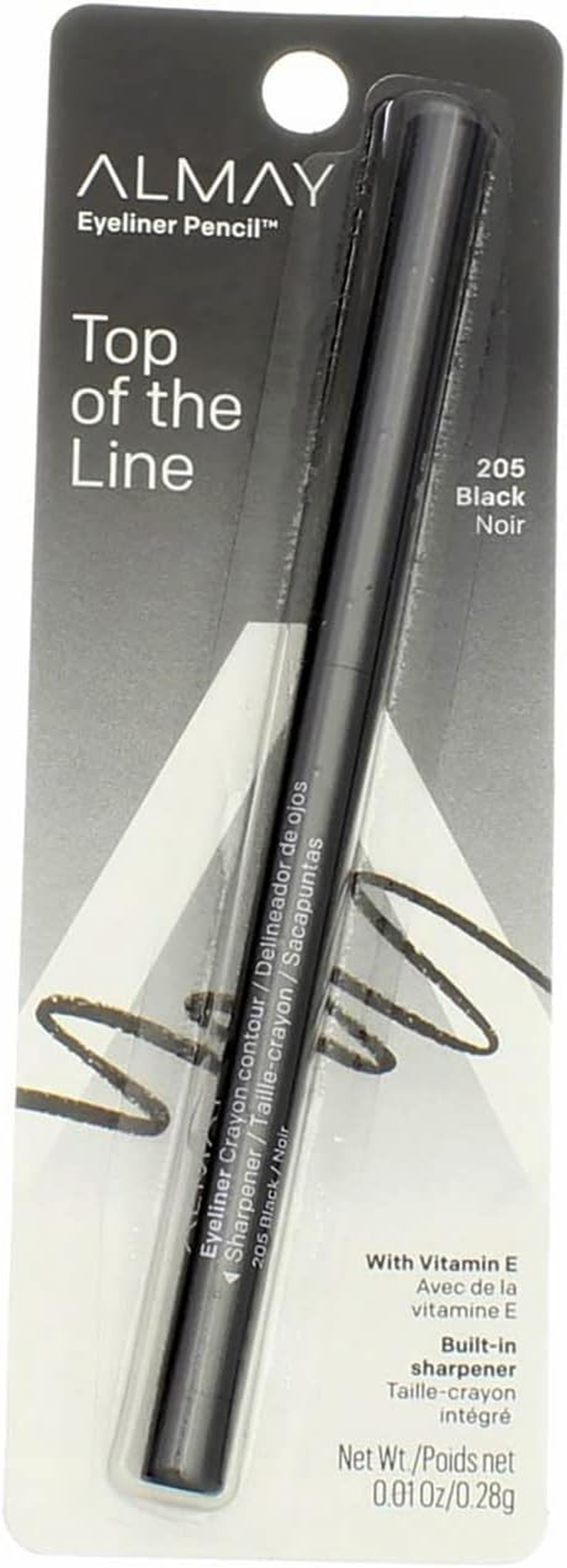 Almay Eyeliner - Black - 0.01 Oz