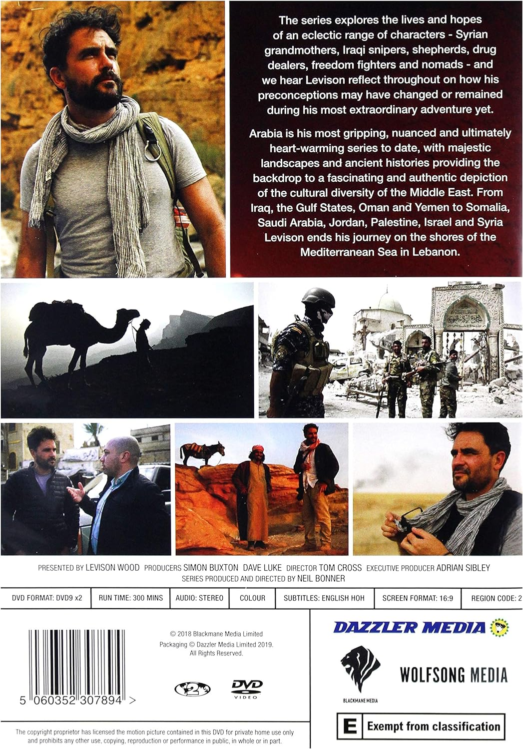 Arabia with Levison Wood [DVD] image number 1