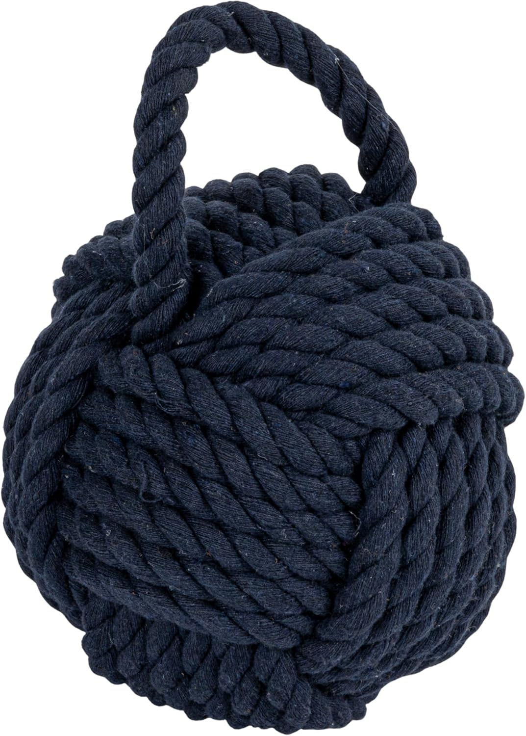 Blue Rope Knot Cotton Door Stop