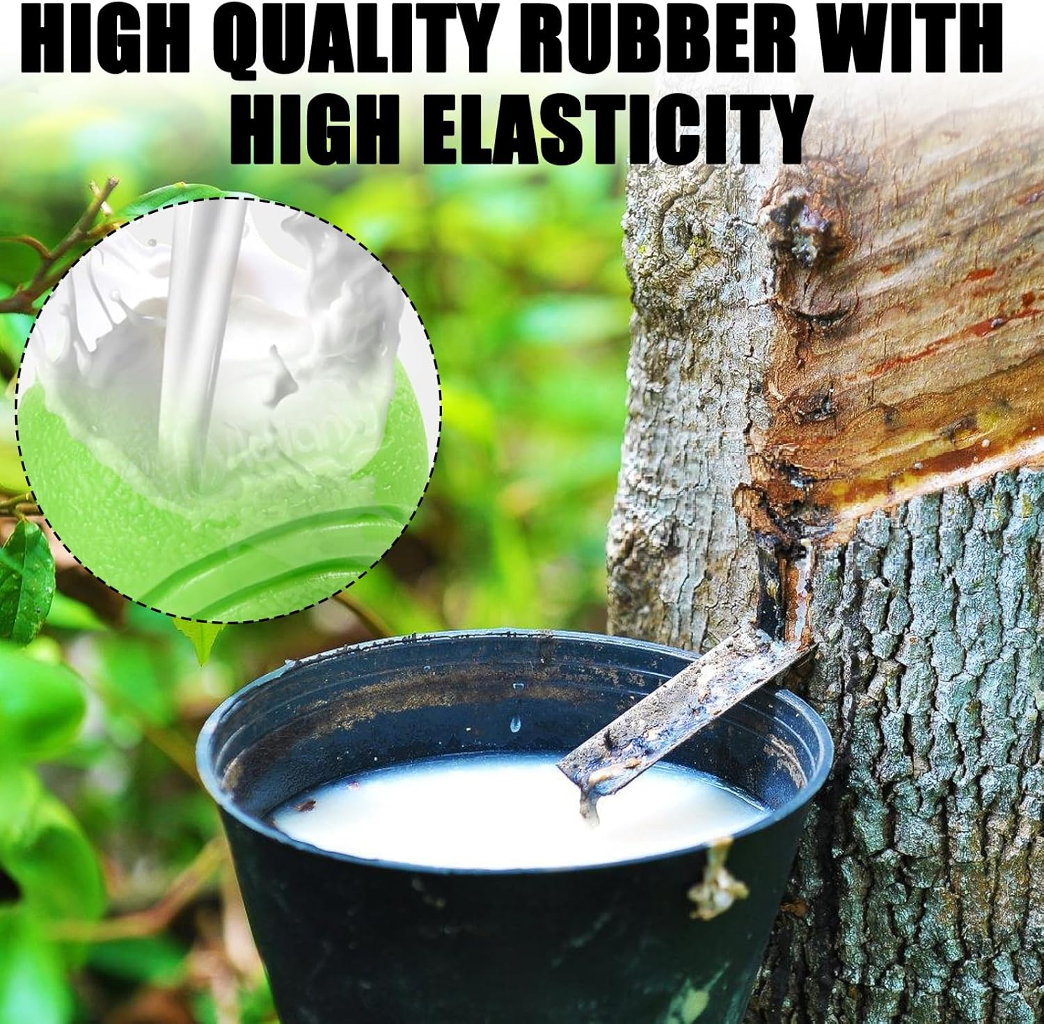 Vaileal 4 X Dog Balls, Dog Balls with Rope, High Bounce Ball Toy for Dogs, Natural Rubber Ball, Dog Toy, Small Solid Rubber Ball, Throwing Ball for Small & Medium & Large Dogs (Four Colours) image number 3