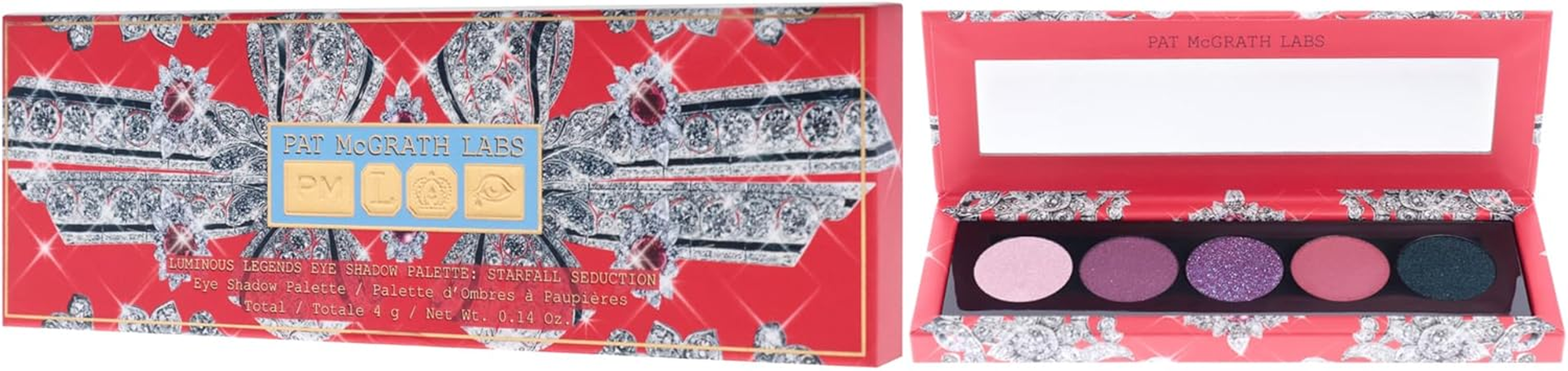 Luminous Legends Eye Shadow Palette - Starfall Seduction by Pat Mcgrath Labs for Women - 0.14 Oz Eye Shadow image number 4