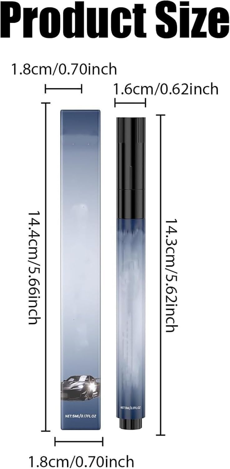 Madinae Scratch Pen, Magic Car Scratch Removal Pen, All Cars Magic Pens, Easy Use Repair Set - Quick Fix, Easy Use Weatherproof Lasting Fits Colors (3Pcs) image number 3