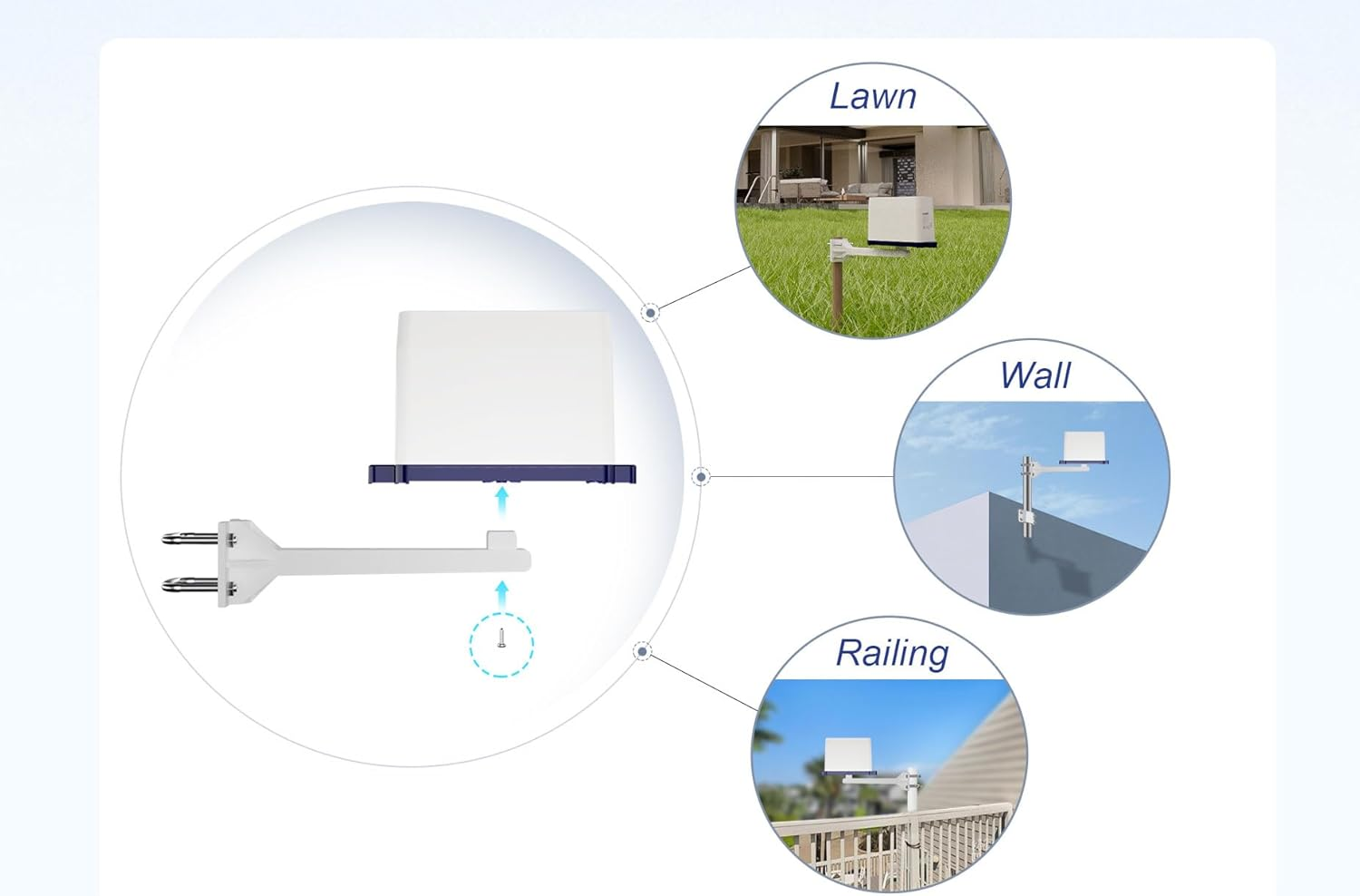 ECOWITT WN1700 Rain Gauge Kit, Includes WN20 Wireless Rain Gauge Sensor and Indoor Display Console, for Gardening, Home Use, Farming, or Smart Weather Automation image number 2