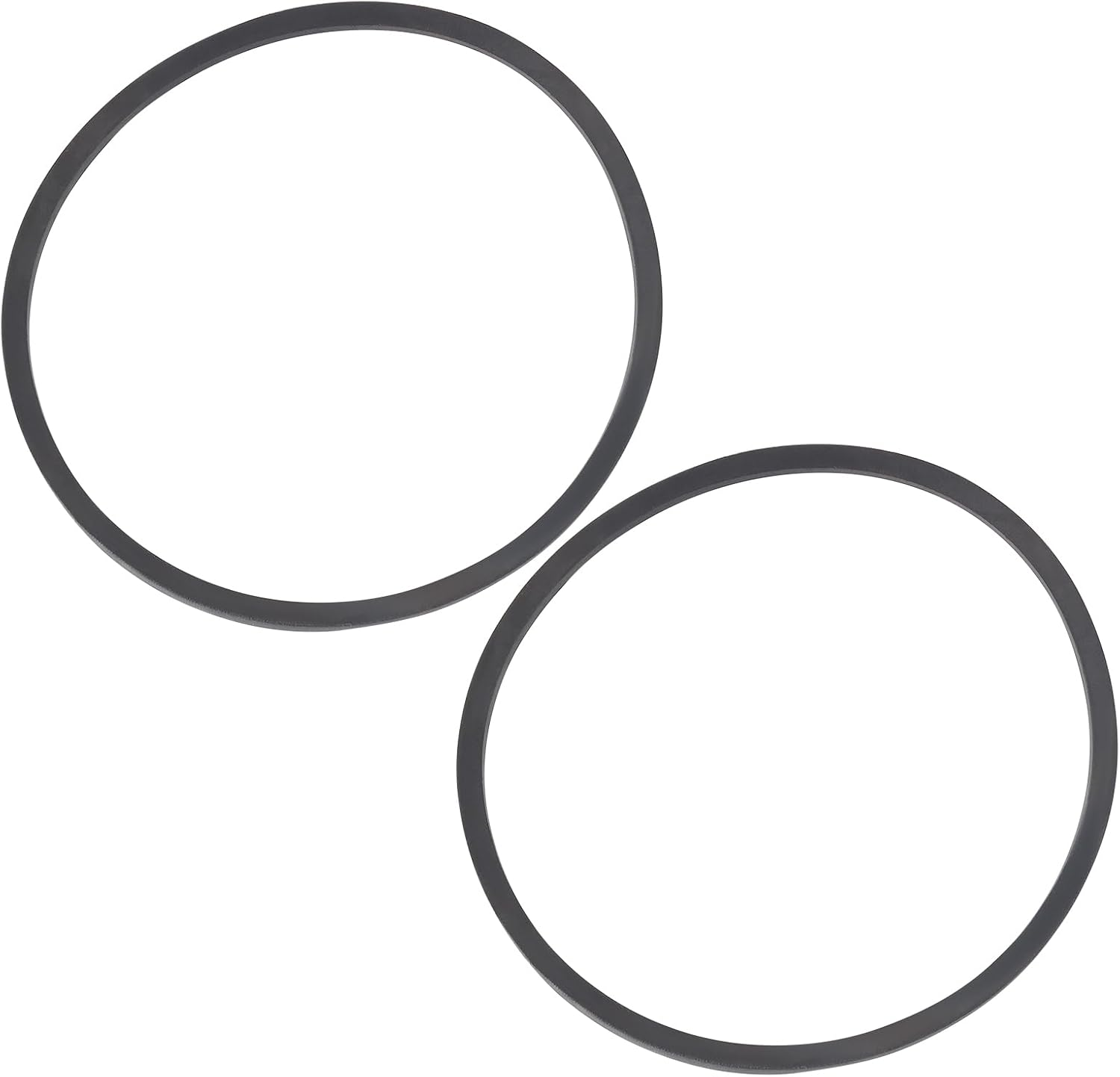 LT Easiyl 2 Pieces V-Shaped Drive Belt 3V270 Industrial Rubber Belt 750Mm Width 10Mm for Band Saw Sander Planer Black image number 2