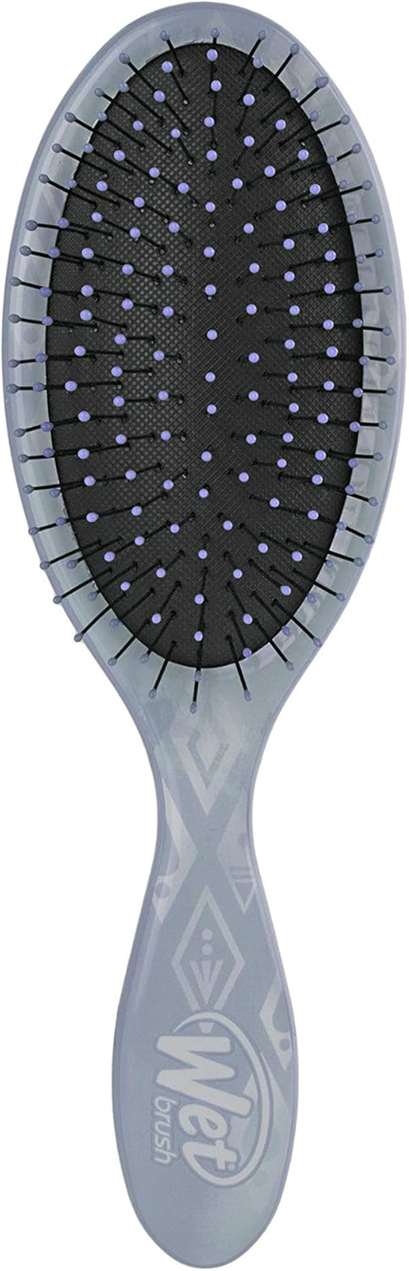 Wet Brush Disney Original Detangler Brush Princess Wholehearted - Rapunzel, Silver - All Hair Types - Ultra-Soft Intelliflex Bristles Glide through Tangles with Ease