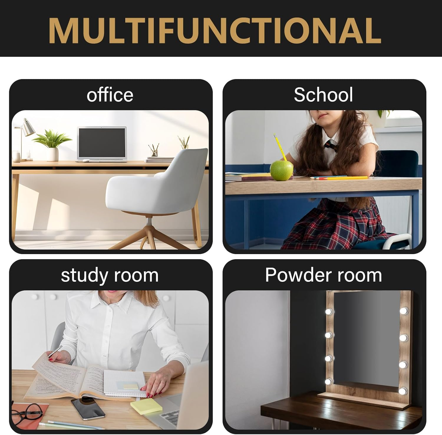 ASTIMESA Clear Acrylic Sticky Note Holder, 3.7 X 3.7 X 2.4 in Notepad Holder, Memo Pad Sticky Note Dispenser Desk Organizer for School Dorm Office Home Supplies（2 Pack） image number 4