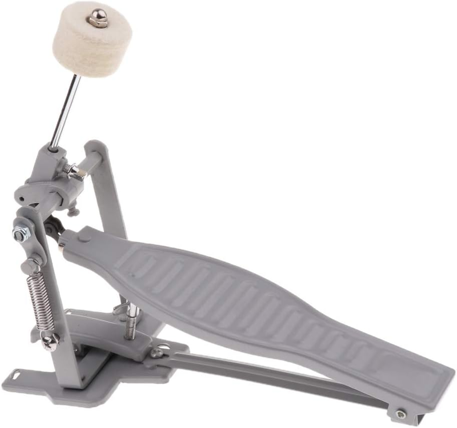 Non-Slip Kids Rack Drum Pedal W/Single Spring Pendulum Kit Percussion Parts - Silver image number 6