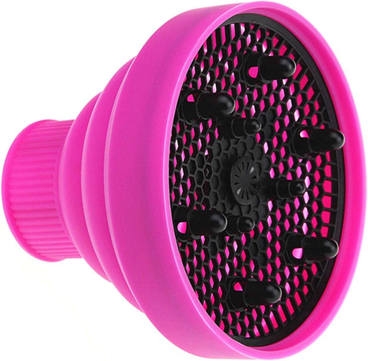 Yasao Collapsible Hair Dryer Diffuser Attachment Ionic Blow Dryer Quick Drying Portable Travel Folding Lightweight Silicone Diffuser Salon Hairstyling Accessory image number 6