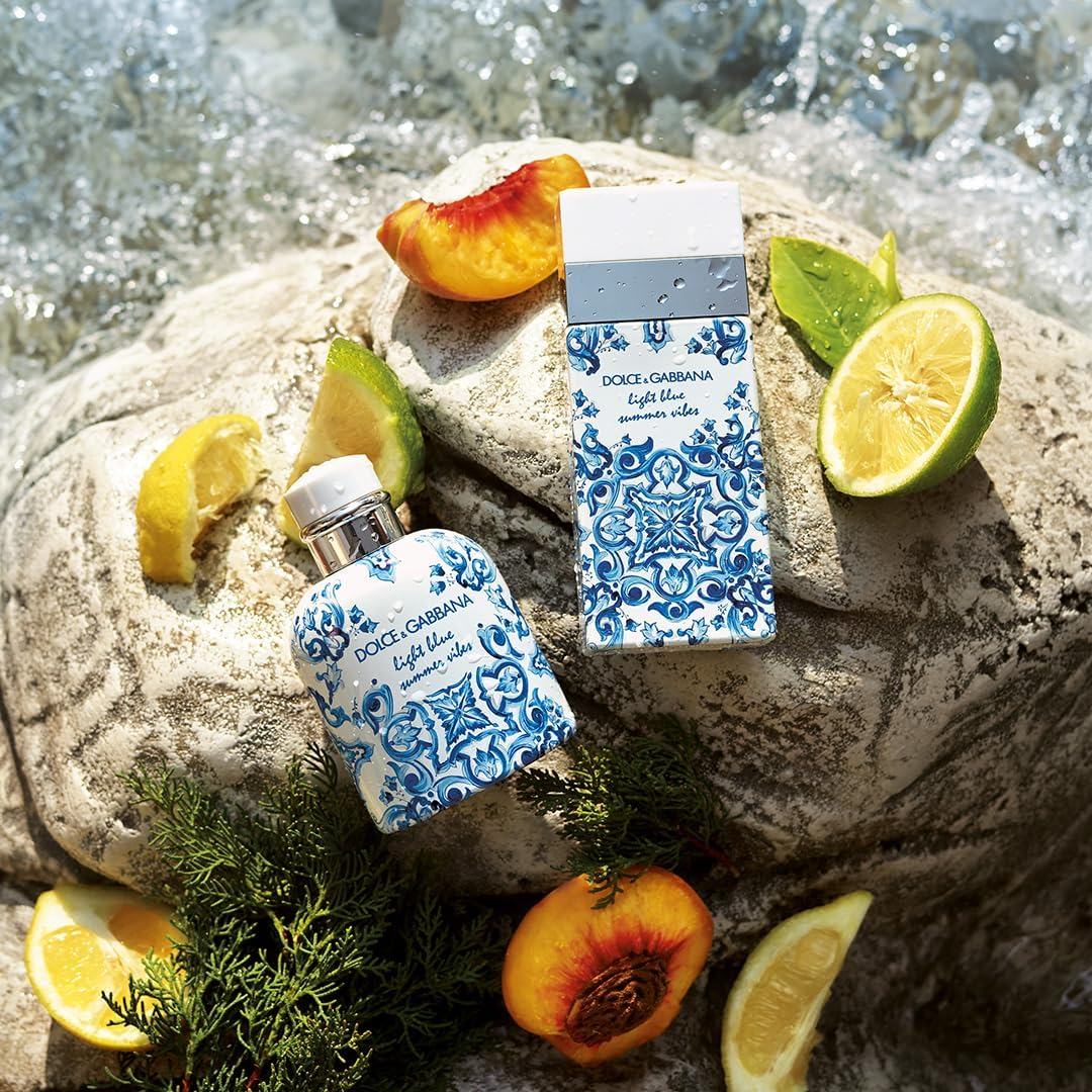 Light Blue Summer Vibes by Dolce and Gabbana for Women - 3.3 Oz EDT Spray image number 4