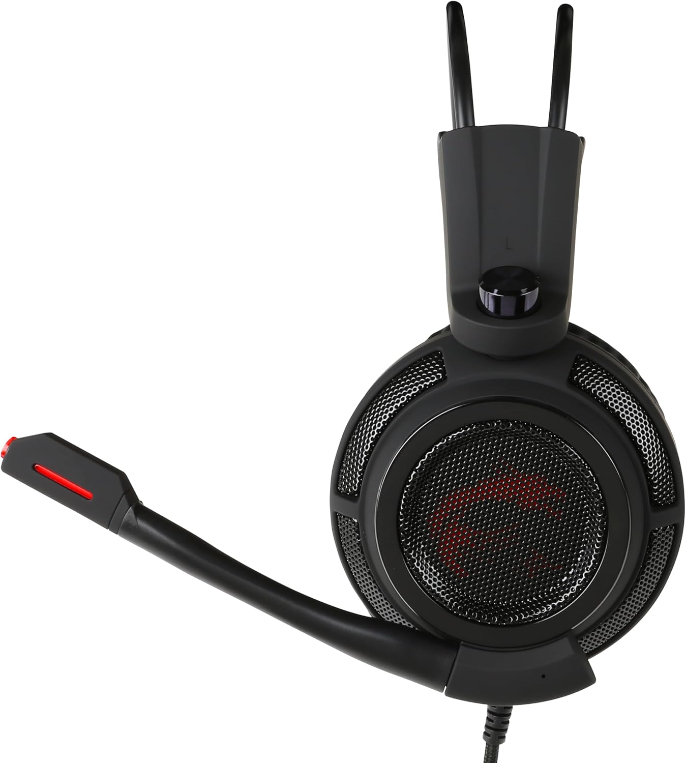 MSI Gaming Headset with Microphone, Enhanced Virtual 7.1 Surround Sound, Intelligent Vibration System (DS502) image number 4