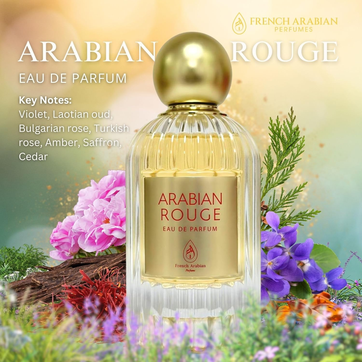 Baroque Rouge by Maison Alhambra for Unisex - 3.4 Oz EDP Spray image number 2