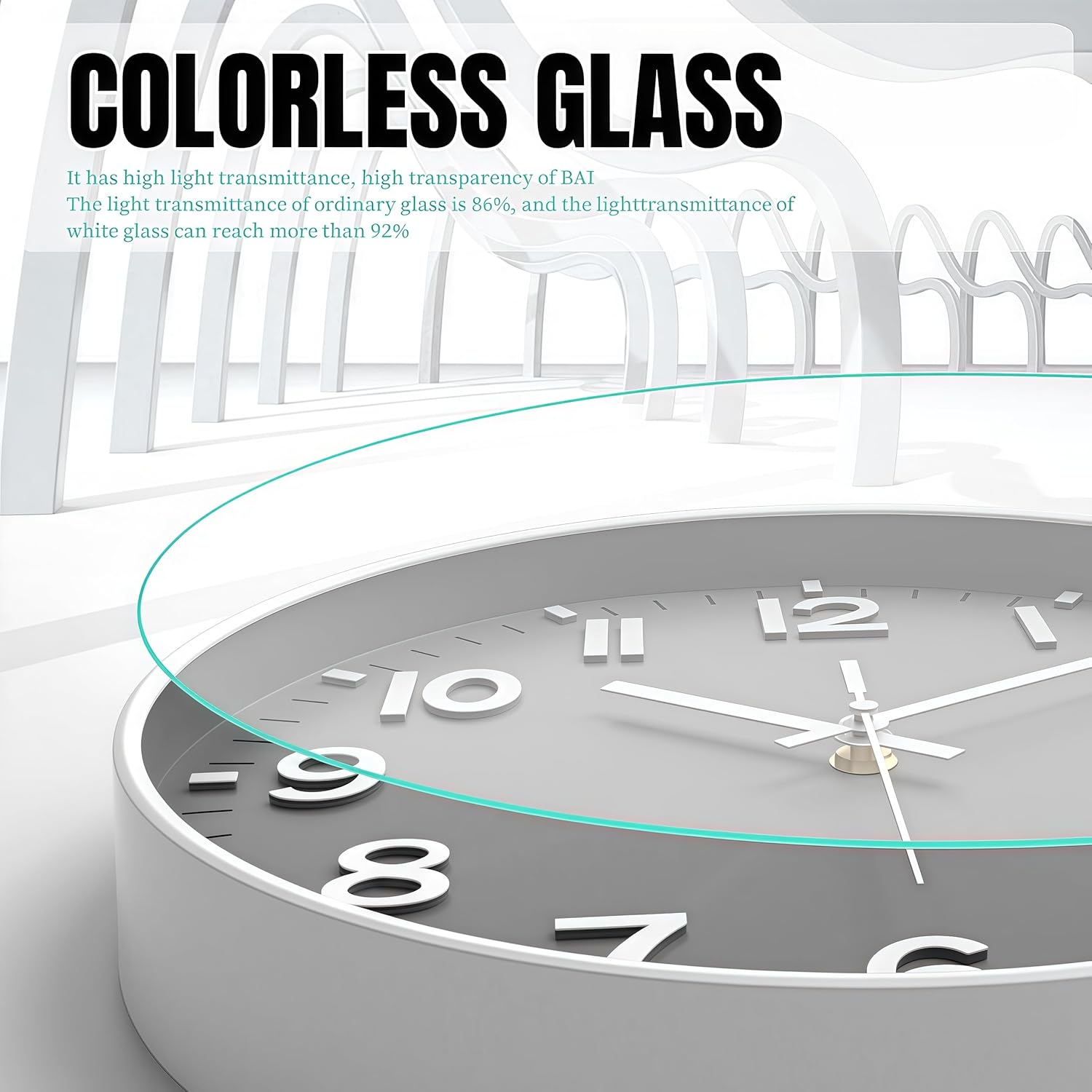 Wall Clocks Battery Operated, 12&rdquo; Large Wall Clock for Living Room Bedroom Classroom Decor, Kitchen Clock, Modern Wall Clock, Non-Ticking Silent Clock (Vintage Green)