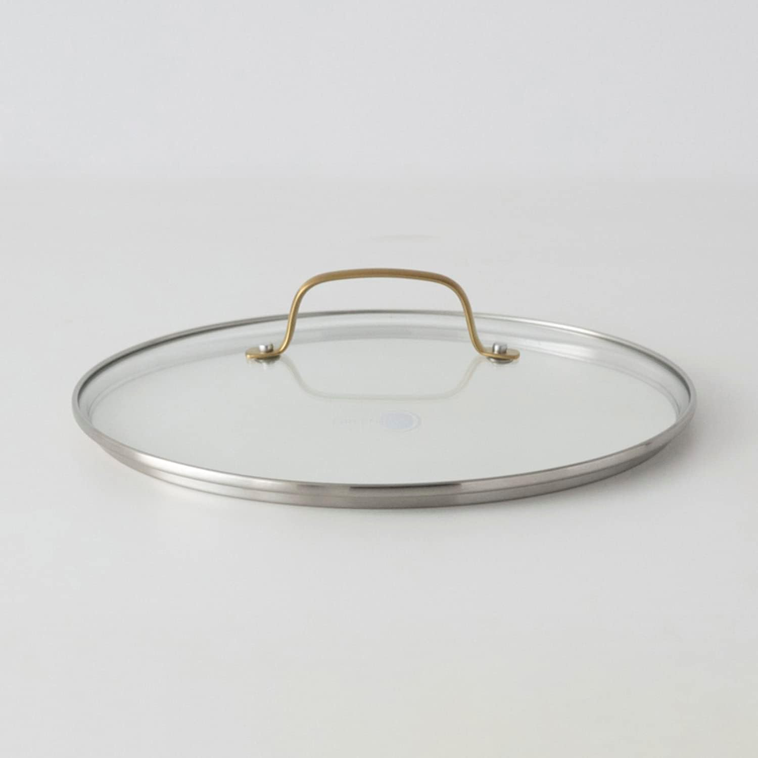 Greenpan Glass Lid, 7.9 Inches (20 Cm), Stainless Steel, Gold Handle, Fully Physically Reinforced image number 3